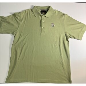 Greg Norman Play Dry Men's Short Sleeve Golf Polo Size‎ Large, Green